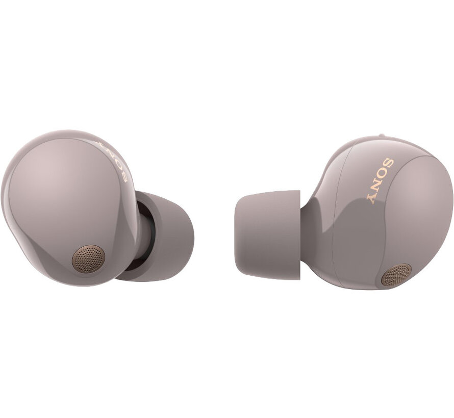 Sony WF-1000XM5 Smoky Pink Roze – volledig draadloze oordopjes met noise cancelling en oplaadcase
