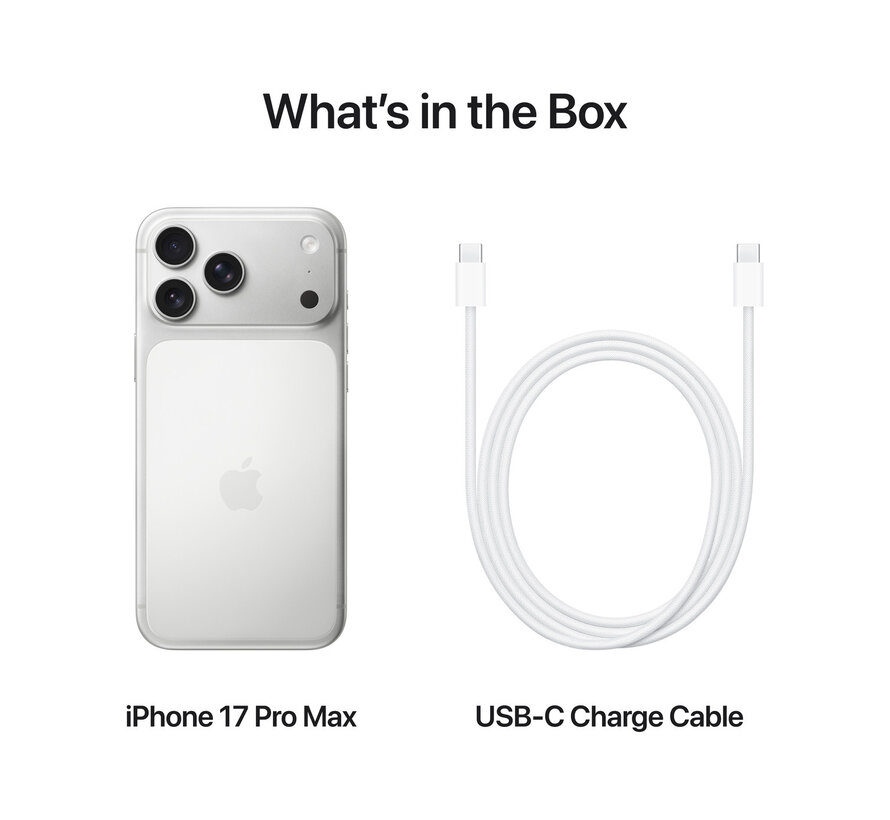 Apple iPhone 17 Pro Max 2TB Zilver