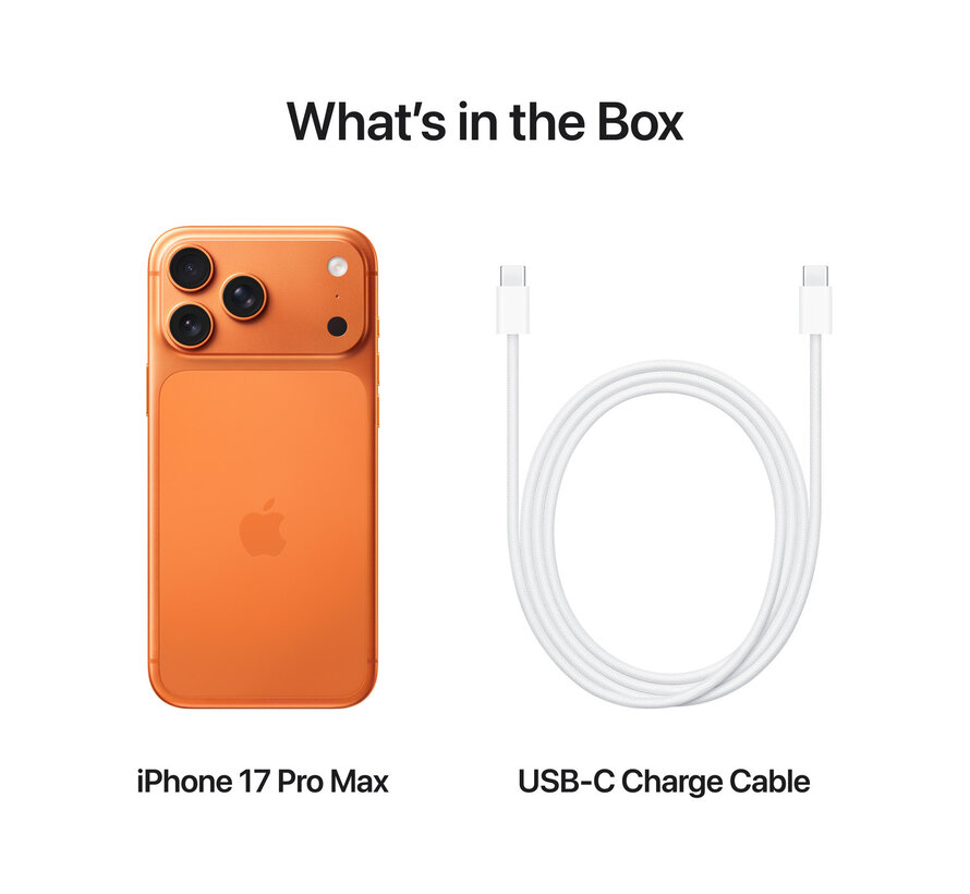 Apple iPhone 17 Pro Max 512GB Kosmisch Oranje