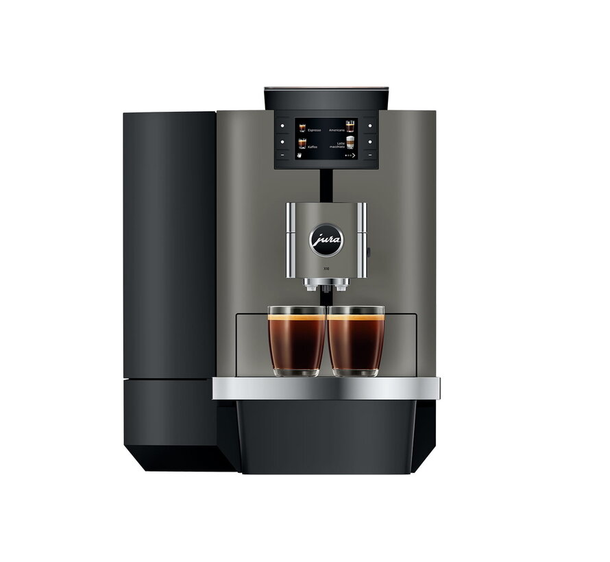 JURA X10 Dark Inox (EA) Professionele Koffiemachine