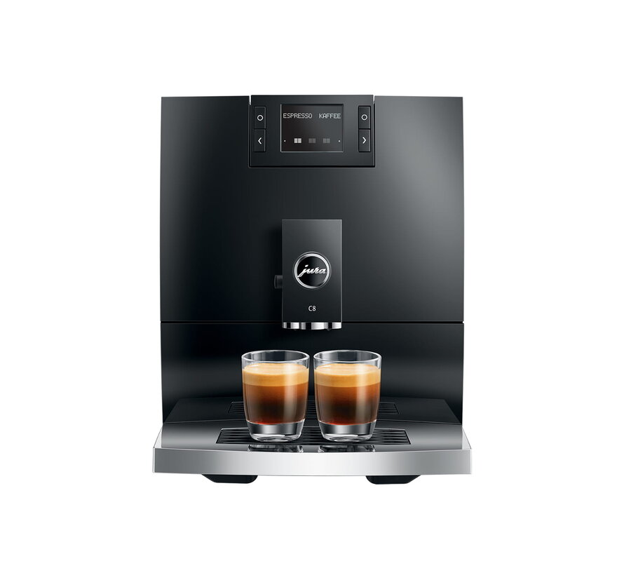 JURA C8 Piano Black (EA) Volautomatische Koffiemachine
