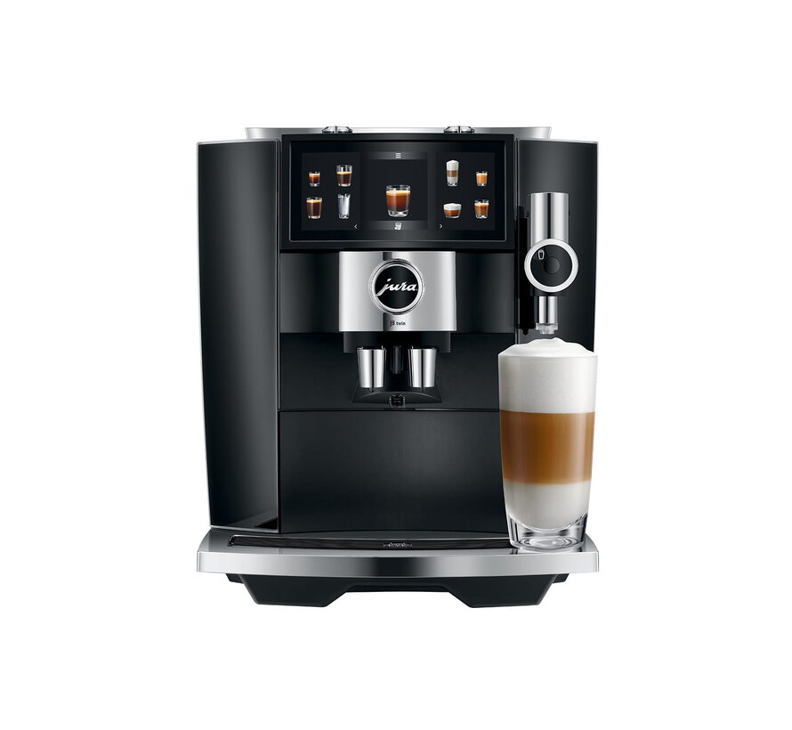 JURA J8 twin Diamond Black (EA) Koffiemachine met Twee Molens