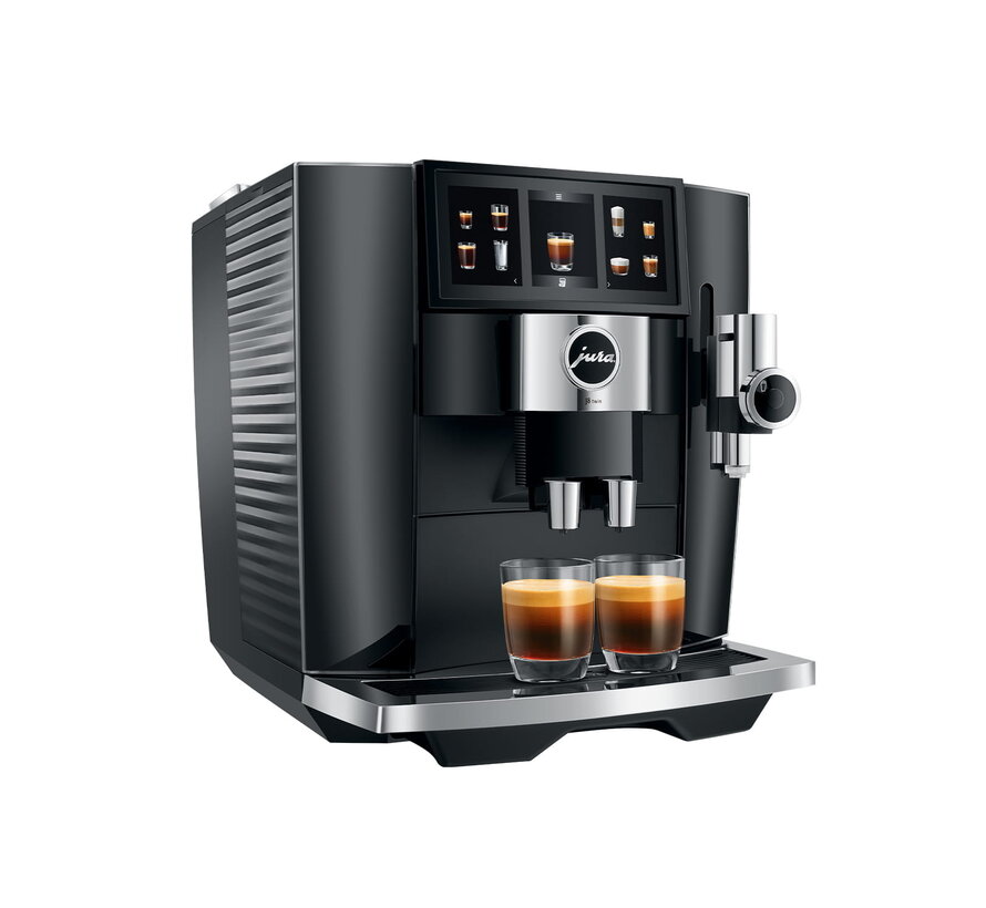 JURA J8 twin Diamond Black (EA) Koffiemachine met Twee Molens