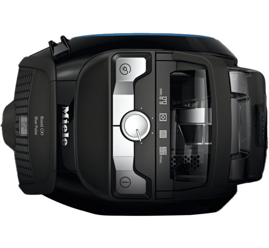 Miele Boost CX1 Blue Pulse Obsidiaanzwart Stofzuiger zonder Zak