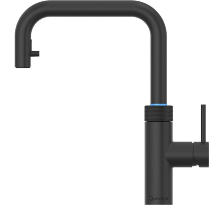 Quooker Flex Square Zwart met COMBI+ Boiler