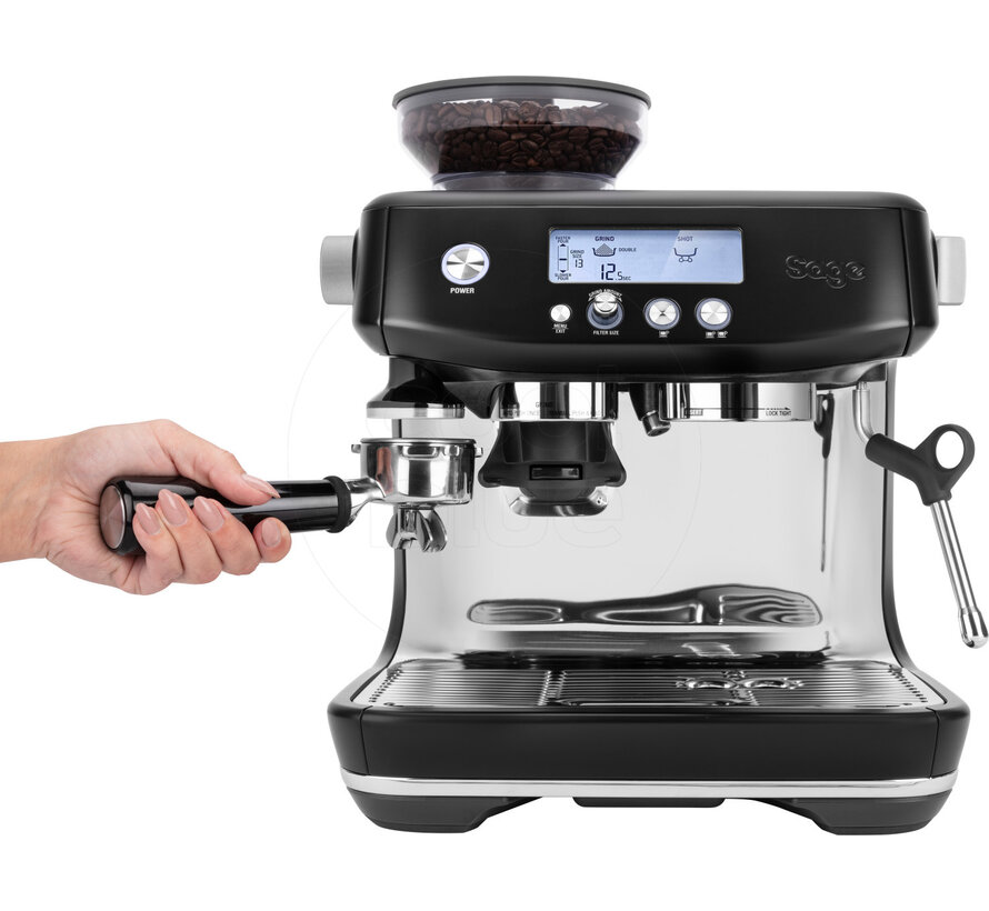 Sage the Barista Pro Black Truffle Pistonmachine