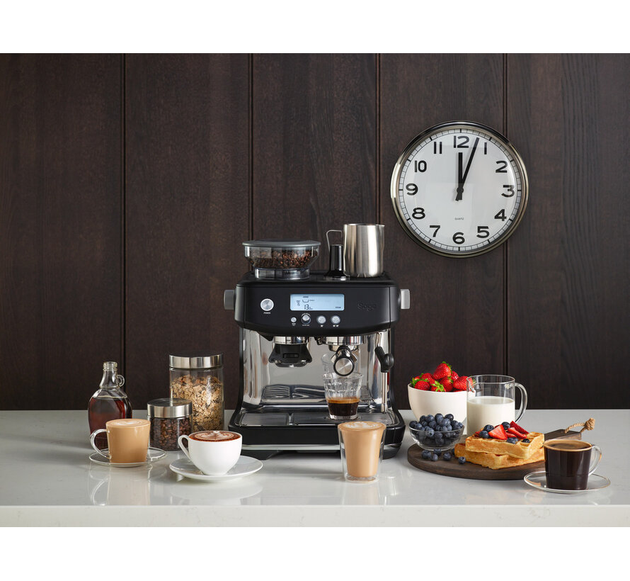 Sage the Barista Pro Black Truffle Pistonmachine