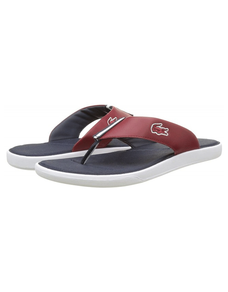 lacoste heren slippers