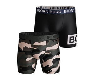 Bjorn Borg Heren Sport Boxer 2P - Peacefull - 2031-1369-80371 -  degoedkoopsteoutlet.nl