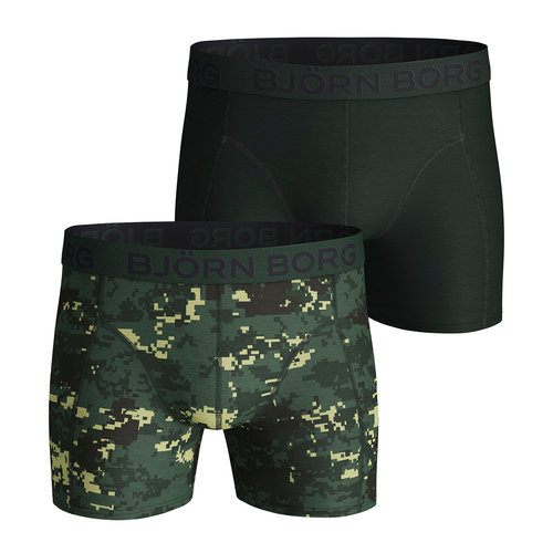 Bjorn Borg Heren Boxershort 2P Digital Woodland