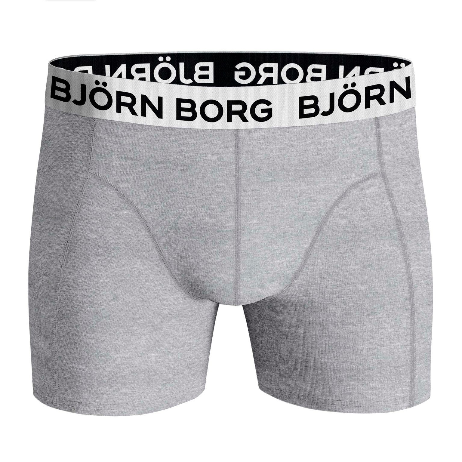 Björn Borg Cotton Stretch boxers - heren boxers normale lengte (2-pack) - multicolor - Maat: S