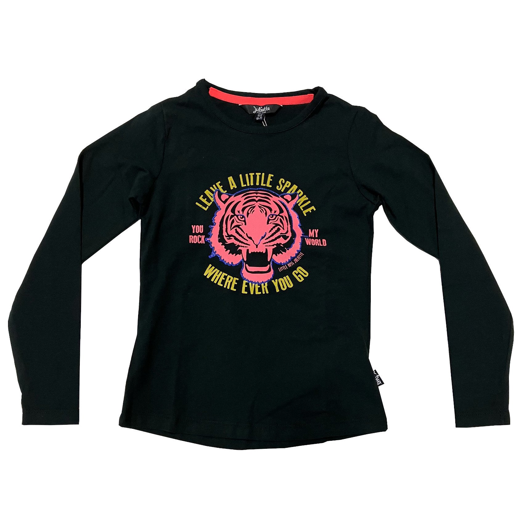 Little Miss Juliette Longsleeve Zwart maat 110