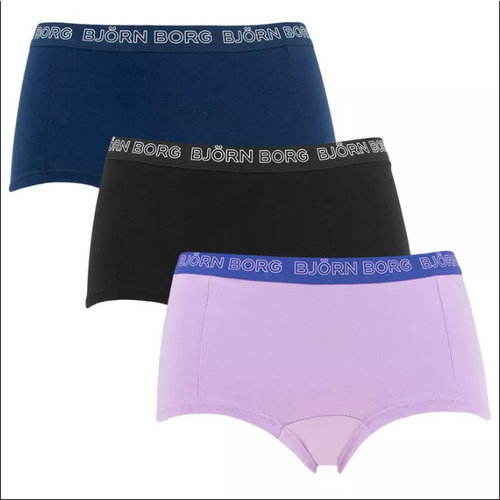 Bjorn Borg Dames Minishort 3P Bjorn Borg Dames Minishort 3P