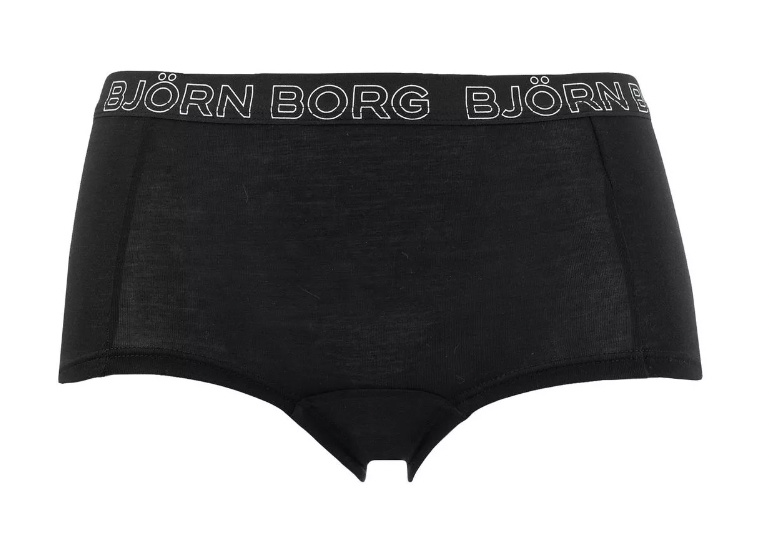 Bjorn Borg Paisley dames minishort - 2pack - licht grijs - maat XS