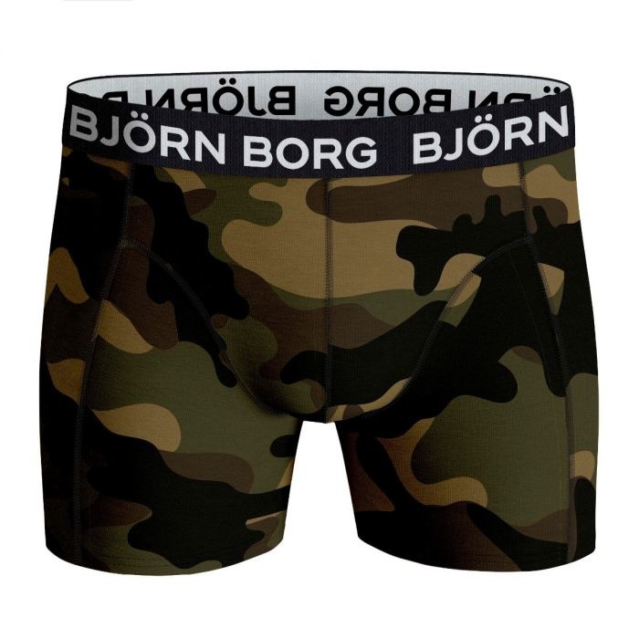 Bjorn Borg - Boxers 2Pack Groen Bruin - M - Body-fit