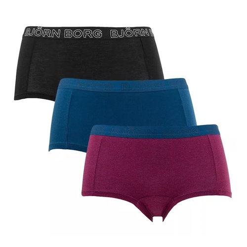 Bjorn Borg Dames Minishort 3P Bjorn Borg Dames Minishort 3P