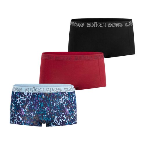 Bjorn Borg Dames Minishort 3P Bjorn Borg Dames Minishort 3P