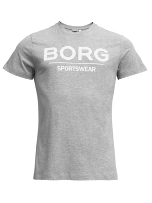 Bjorn Borg Heren T-shirt Samir Grijs
