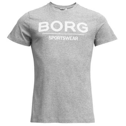 Bjorn Borg Heren T-shirt Samir Grijs