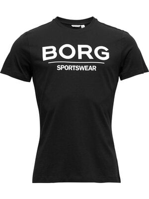 Bjorn Borg Heren T-shirt Samir Zwart