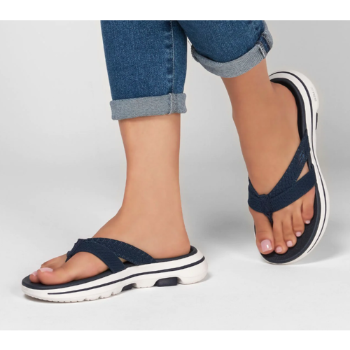 Skechers Go Walk 5 dames Teenslipper Skechers Go Walk 5 dames Teenslipper