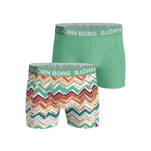 Bjorn Borg Heren Boxershort 2 Pack Cotton Stretch Boxer