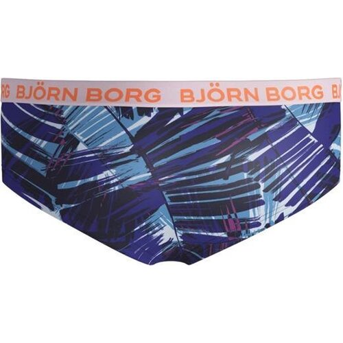 Bjorn Borg Björn Borg Meisjes Hipster 2-Pack – Zacht Katoen – Palmprint & Multicolor
