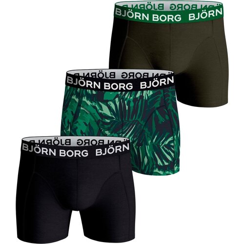 Bjorn Borg Heren Boxershorts 3 Pack Cotton Shorts