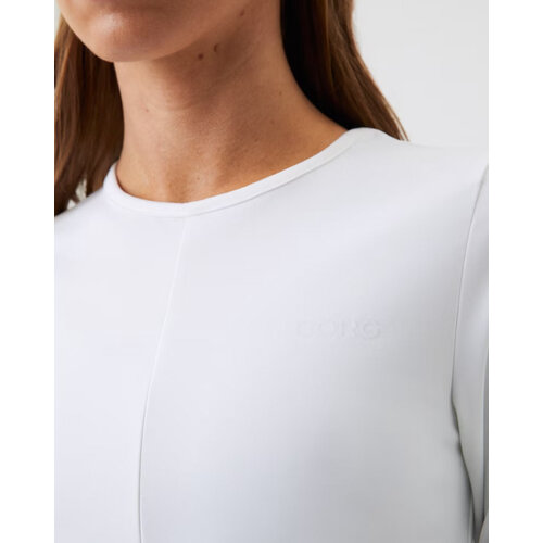 Bjorn Borg Björn Borg Dames Borg Cross Long Sleeve Stralend Wit