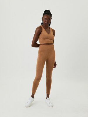 Bjorn Borg Seamless Light Tights Camel Brown