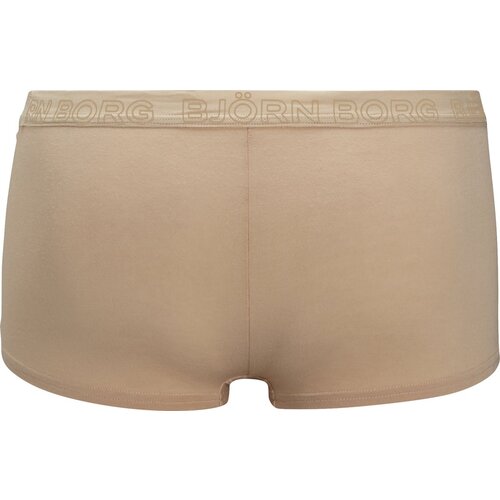 Bjorn Borg Björn Borg Dames Minishorts 2-pack – Frappe/Zwart