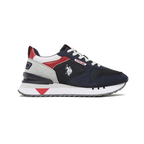 U.S. Polo Assn. BUZZY Sneaker Grey/Navy U.S. Polo Assn. BUZZY Sneaker Grey/Navy