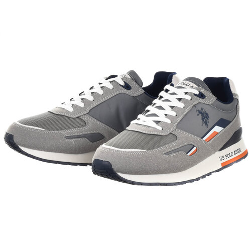 U.S. Polo Assn. U.S. Polo Assn. Tabry Heren Sneaker Grey/Navy