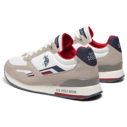 U.S. Polo Assn. U.S. Polo Assn. Tabry Heren Sneaker White/Beige
