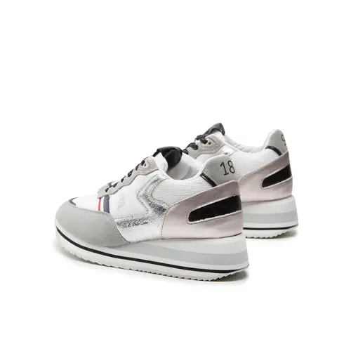 U.S. Polo Assn. U.S. Polo Assn. Sylvi Dames Sneaker White/Pink