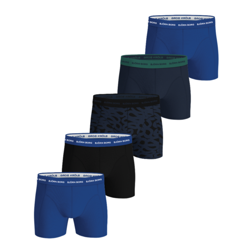 Bjorn Borg 5-Pack Boxers – Multi Bjorn Borg 5-Pack Boxers – Multi