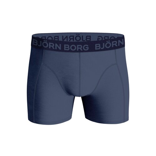 Bjorn Borg Björn Borg Cotton Stretch Boxershorts 3-Pack – Navy, Blauwgrijs & Print