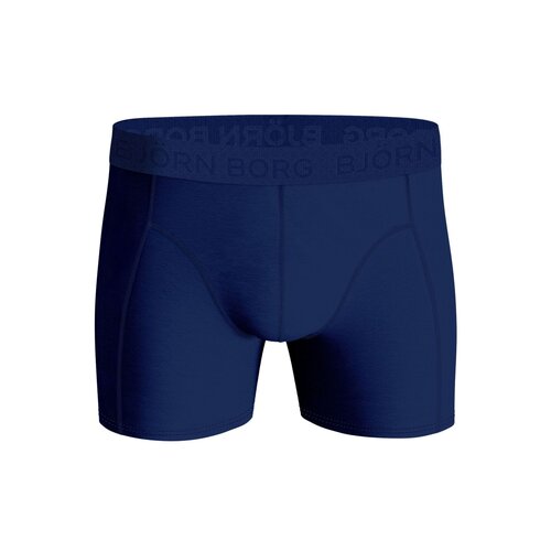 Bjorn Borg Björn Borg Cotton Stretch Boxershorts 3-Pack – Navy, Blauwgrijs & Print