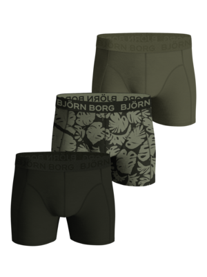 Bjorn Borg 3-Pack Groen & Print