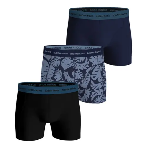 Bjorn Borg 3-Pack Zwart & Blauwprint Bjorn Borg 3-Pack Zwart & Blauwprint