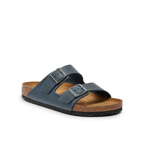 Birkenstock Arizona Oiled Leather Blue Birkenstock Arizona Oiled Leather Blue