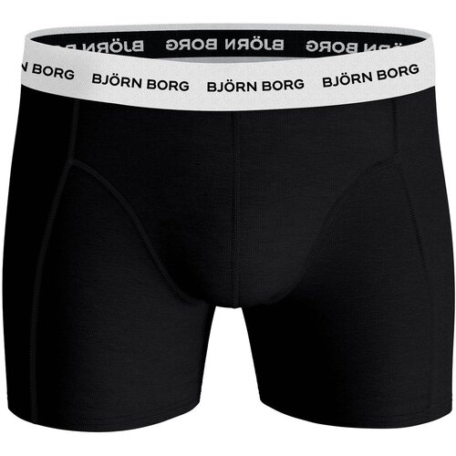 Bjorn Borg Björn Borg Heren Boxershorts 5-Pack – Cotton Stretch – Zwart/Blauw/Print