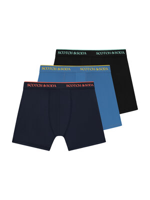 Scotch&Soda Active Stretch Boxer 3-Pack – Multi