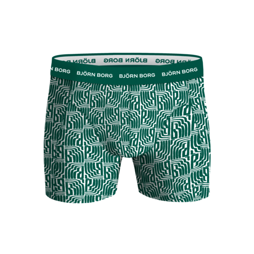 Bjorn Borg Björn Borg Cotton Stretch Boxershorts 3-Pack – Groen