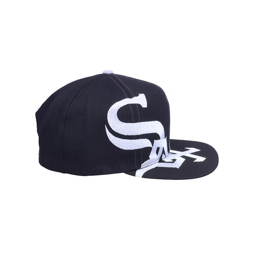 Twins Enterprise Chicago White Sox Big Text MLB Vintage Black/Grey Snapback
