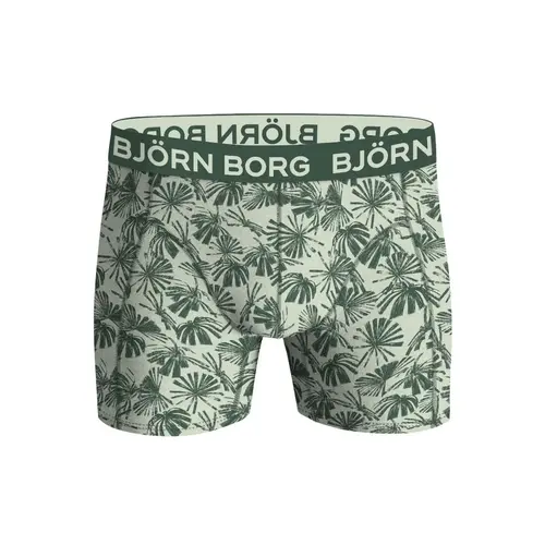 Bjorn Borg Björn Borg 3-Pack Boxershorts Cotton Stretch – Groen/Print