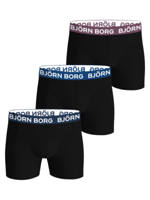 Bjorn Borg 3-Pack Boxershorts Zwart