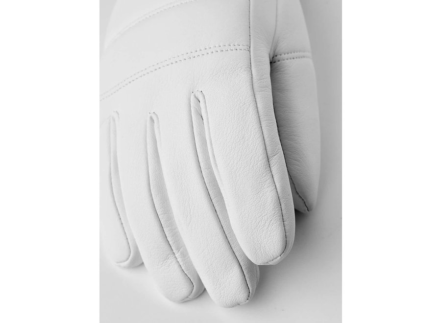 Alpine Leather Primaloft Glove White