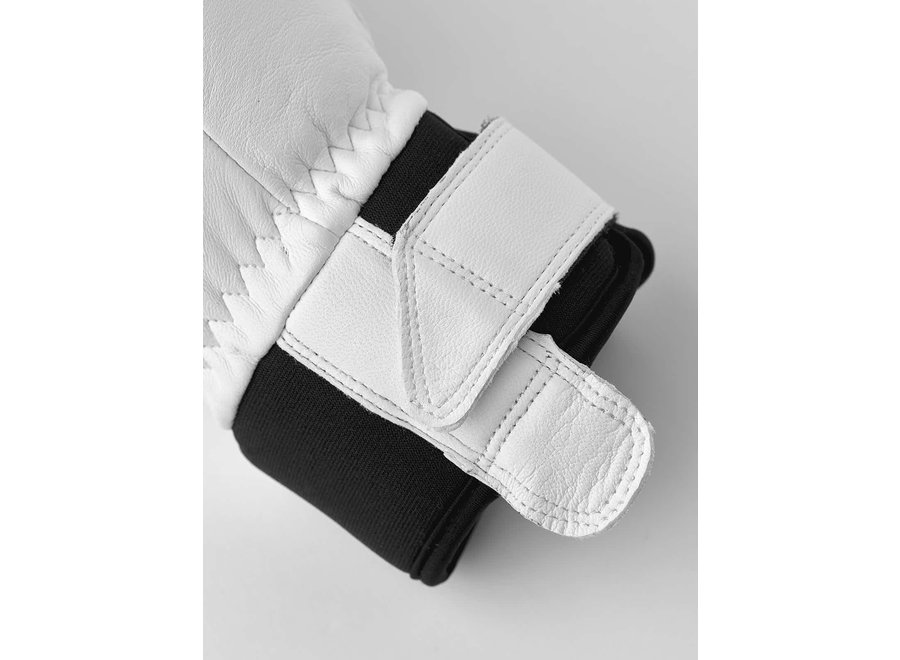 Alpine Leather Primaloft Mitt White