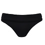 Solid High Waist Briefs Black